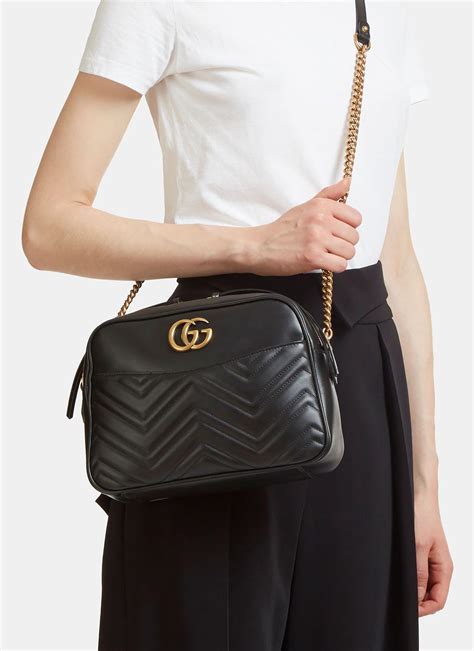 gg marmont matelassé shoulder bag